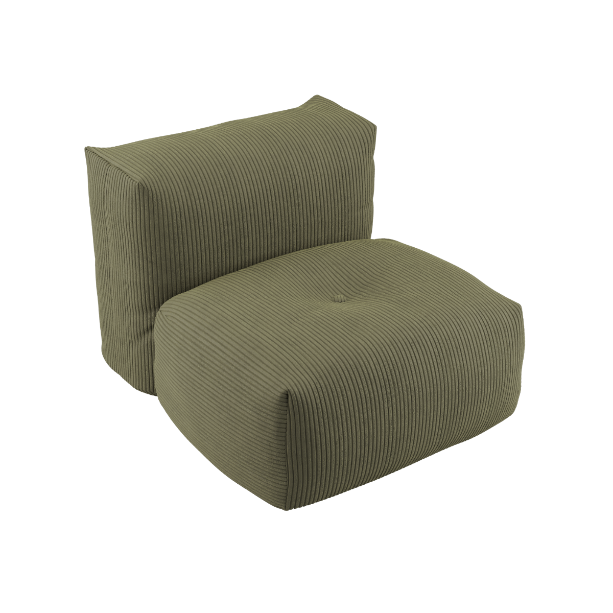 Soft Sofa Indoor - Seat Corduroy Olive