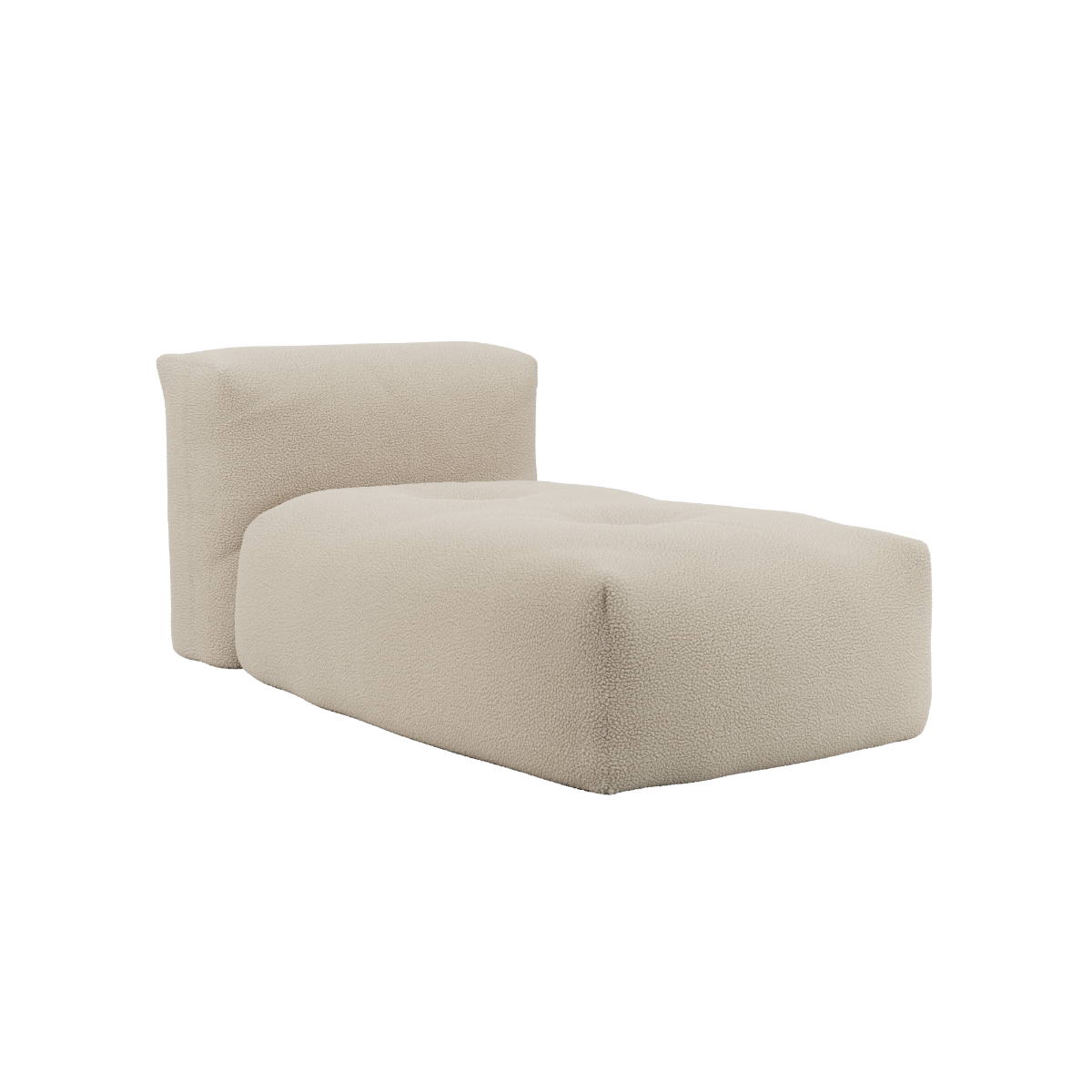 Soft Sofa Indoor - Lounger Teddy Beige