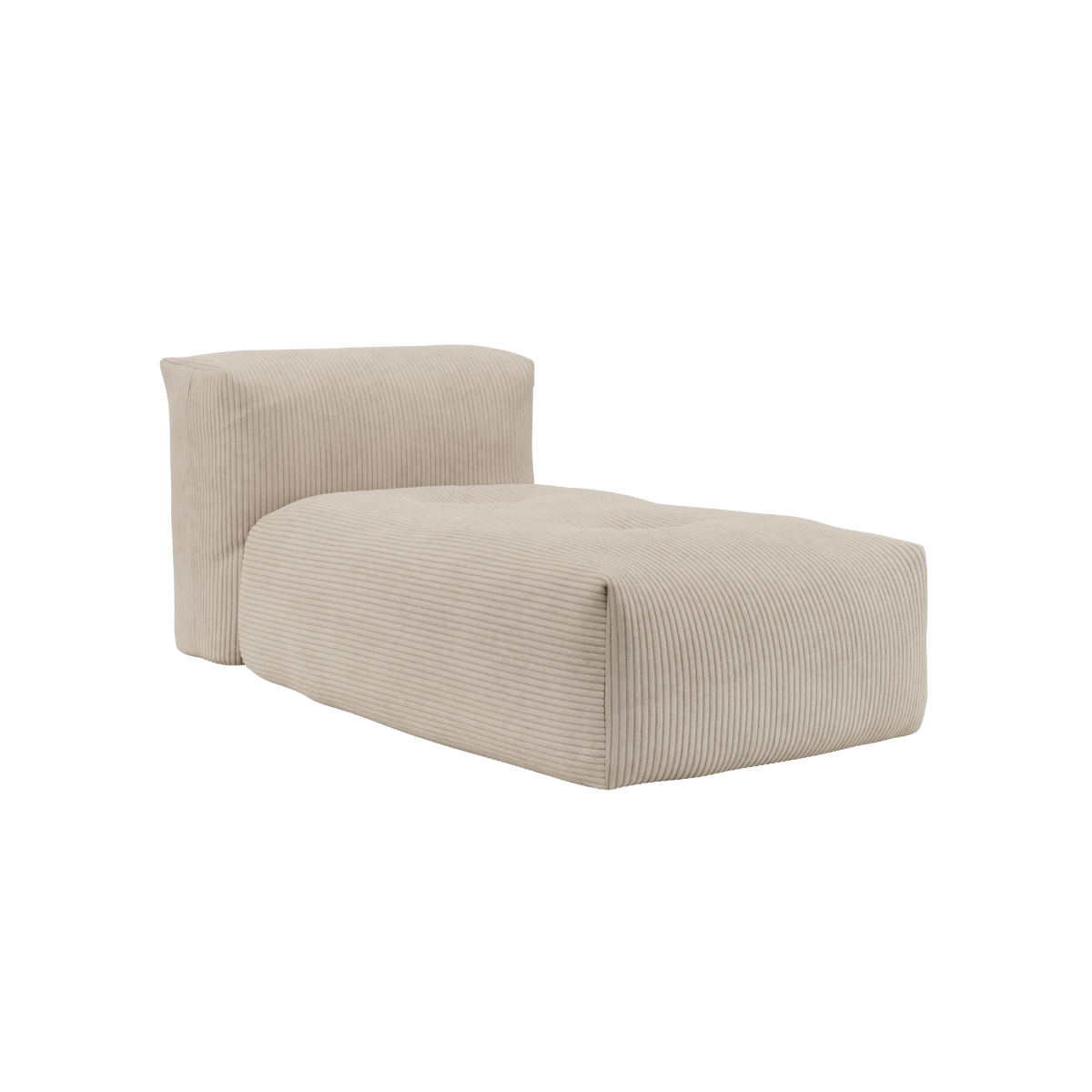 Soft Sofa Indoor - Lounger Corduroy Beige