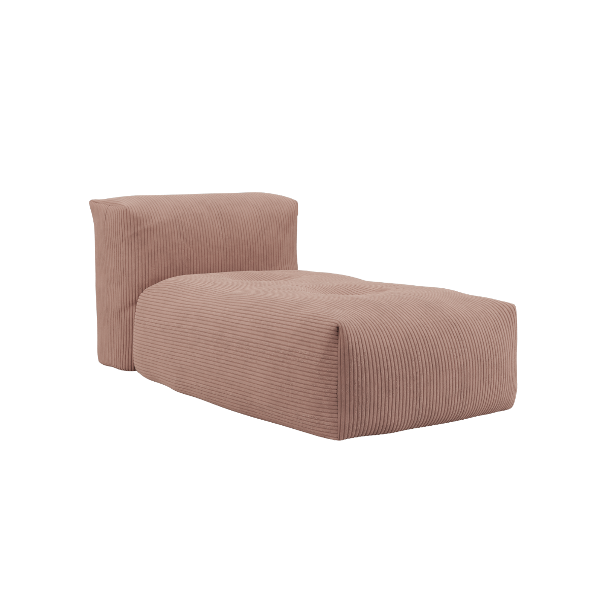 Soft Sofa Indoor - Lounger Corduroy Rose