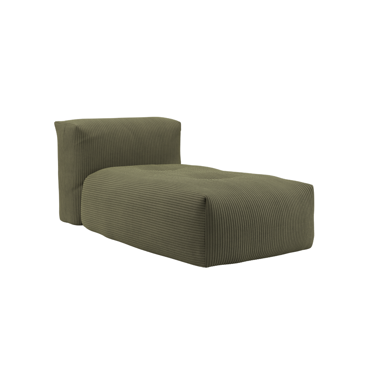 Soft Sofa Indoor - Lounger Corduroy Olive