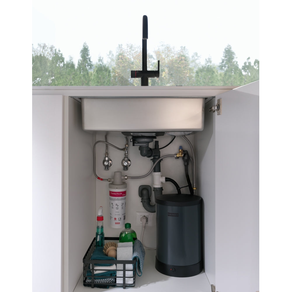 Set Maris Water Hub Boiling Mech J-MB 4L - Matt Black armatur med kogende vand