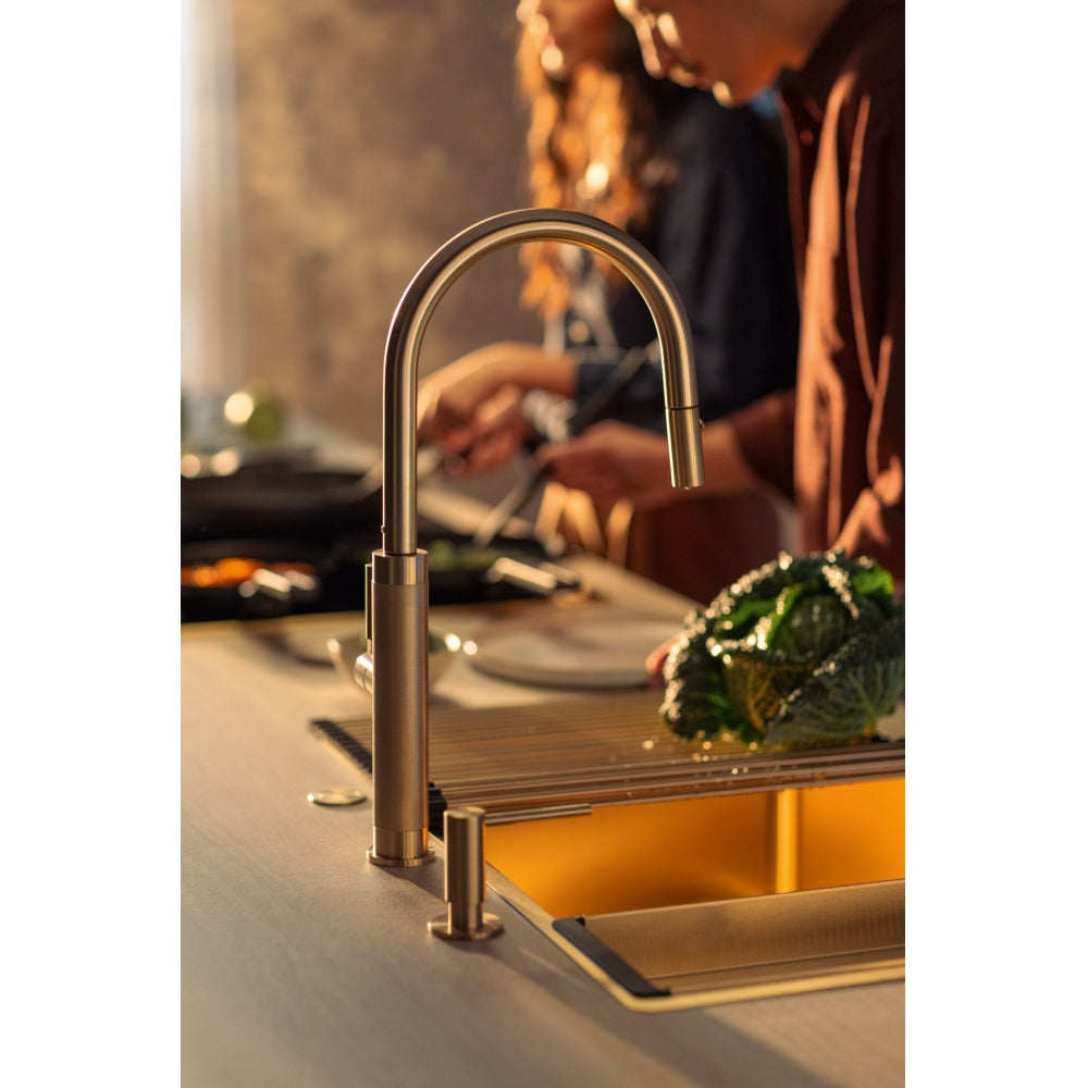 Armatur Mythos Masterpiece J Gold køkkenarmatur