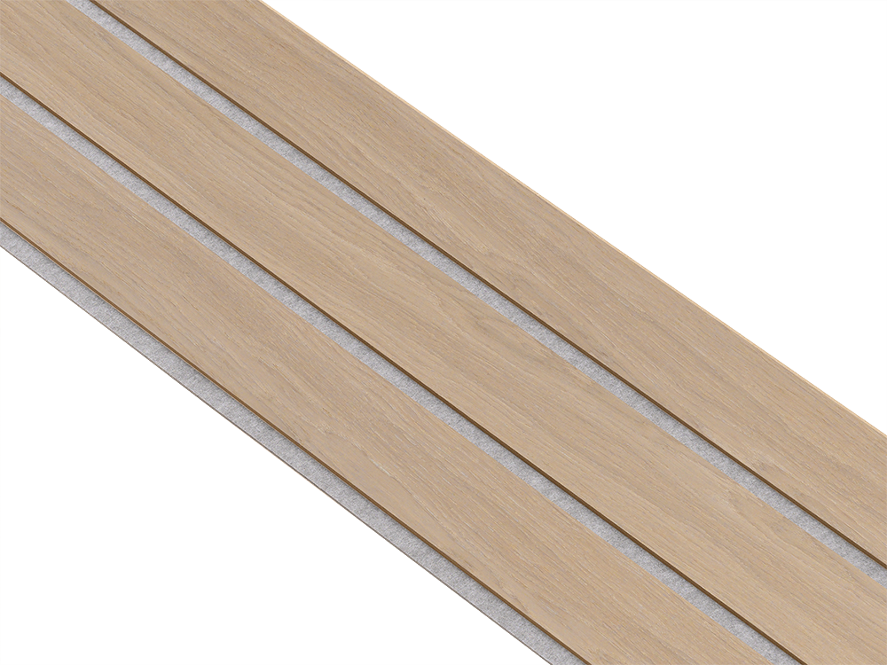 I-Wood Basic 3-lamel paneler i natur ubehandlet - mål 16 x 300 x 2780 mm