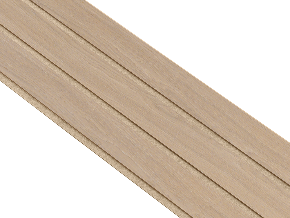 I-Wood Basic 3-lamel paneler i natur ubehandlet - mål 16 x 300 x 2780 mm