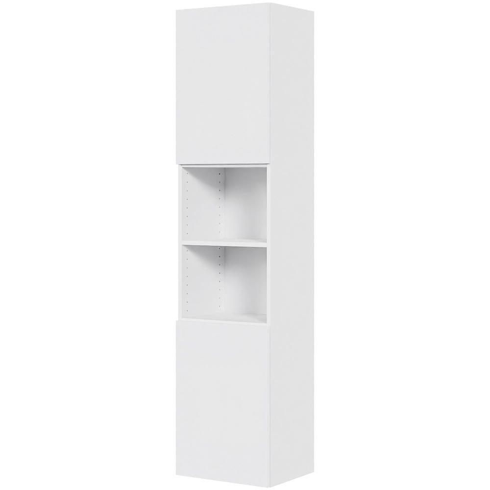 Multi-Living Bad højskab i Hvid Front H: 172,8 cm D: 32,0 cm - 2 låger inklusiv 5 hylder i bredde: 40 cm