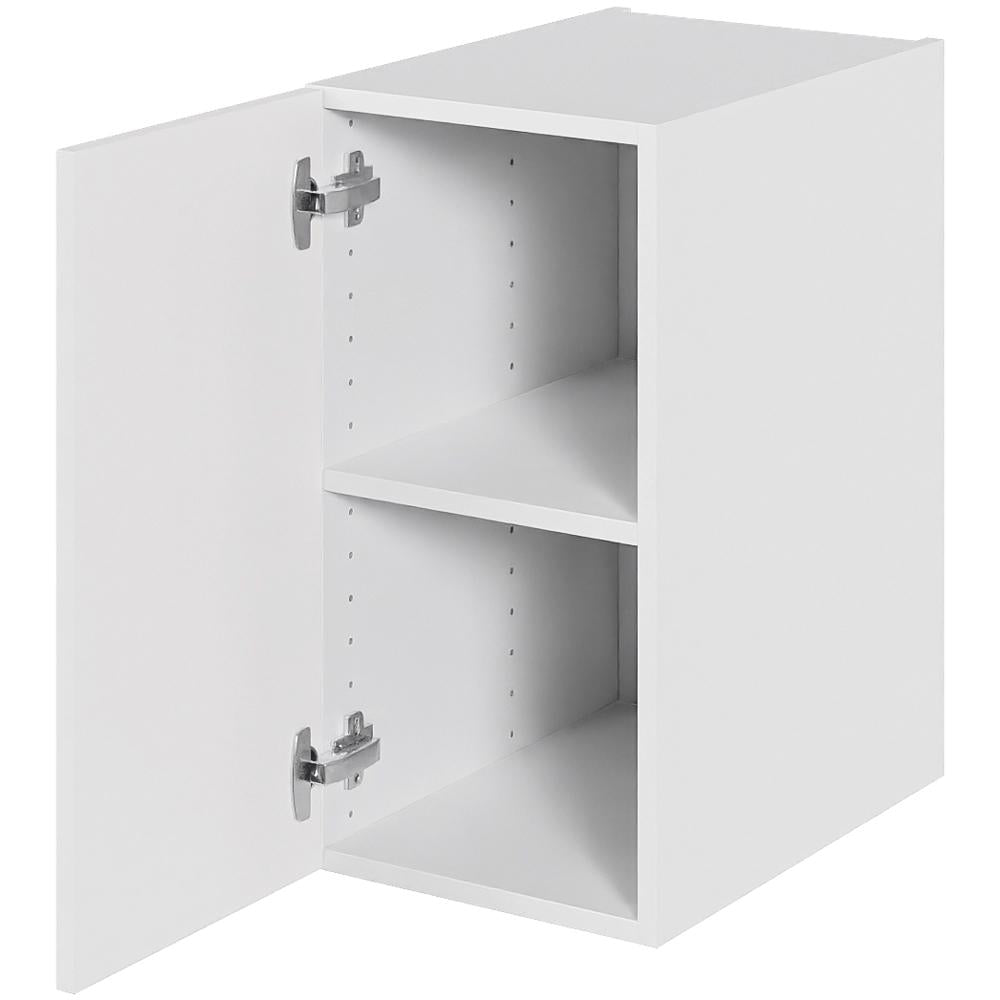 Multi-Living Bad hyldeskab 30 cm med hylde og låge i Hvid malet front 04