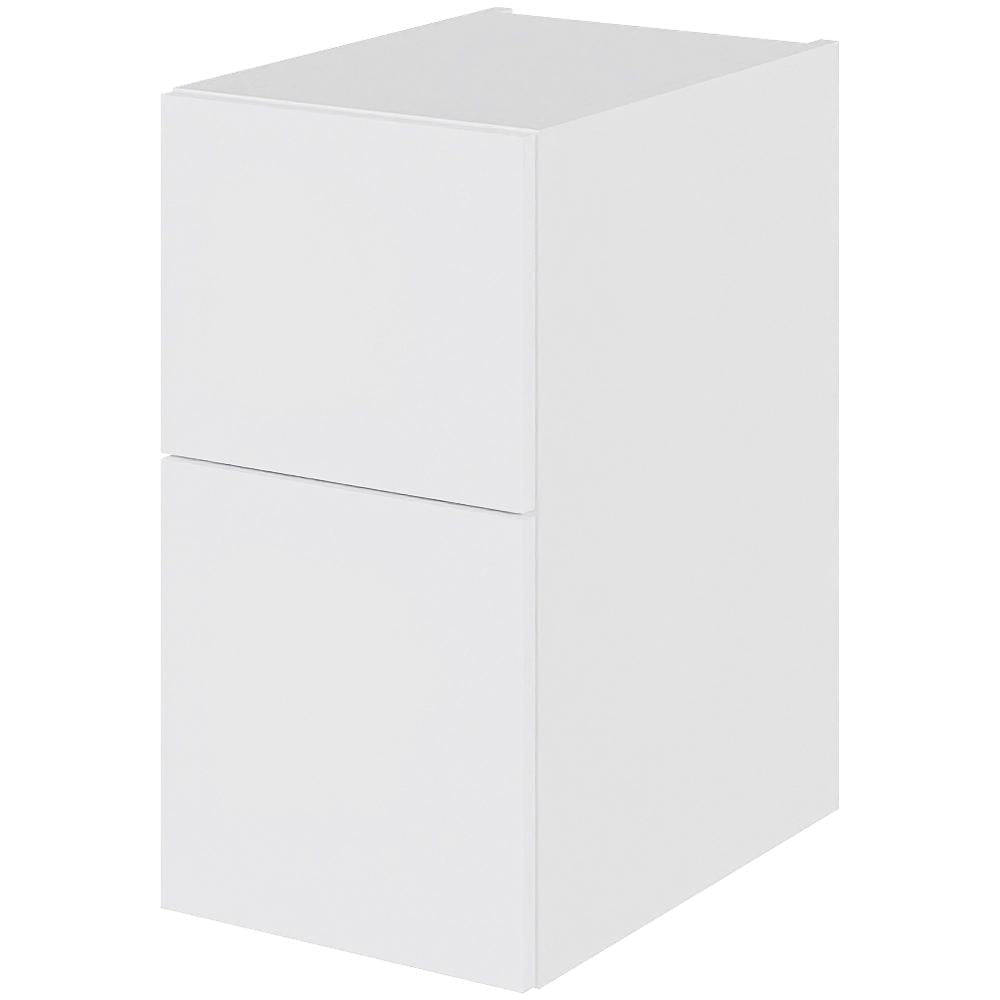 Multi-Living Bad skuffeskab i Hvid Front H: 57,6 cm D: 44,5 cm med metalforsag i bredde: 30 cm