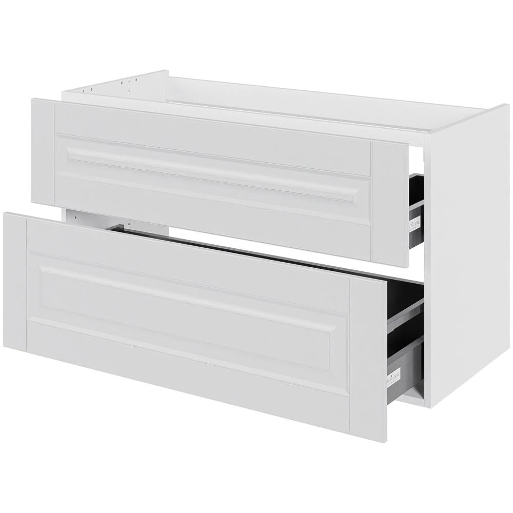 Multi-Living Bad vaskeskab 100 cm med 2 skuffer - fuldudtræk Romantik