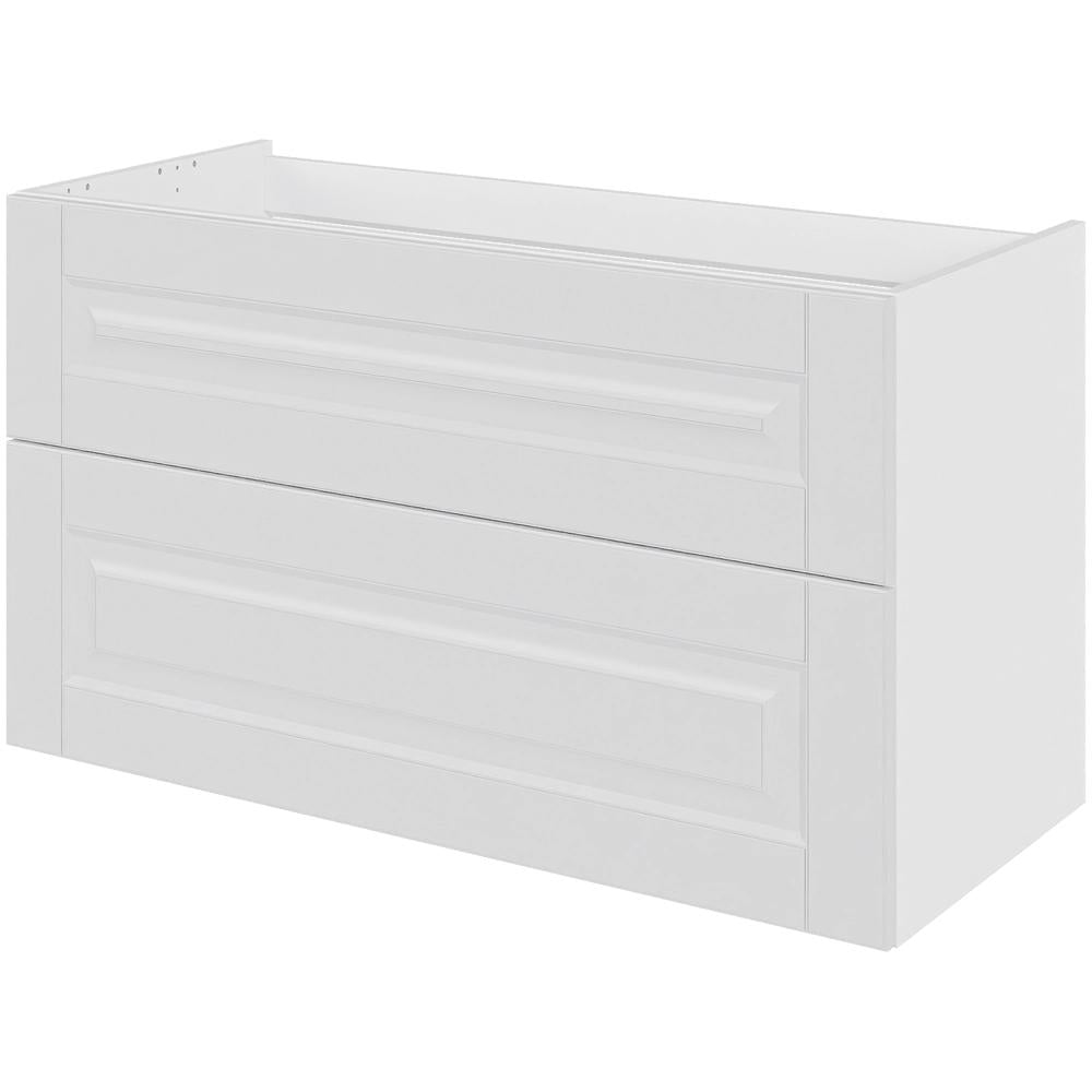 Multi-Living Bad vaskeskab 100 cm med 2 skuffer - fuldudtræk Romantik