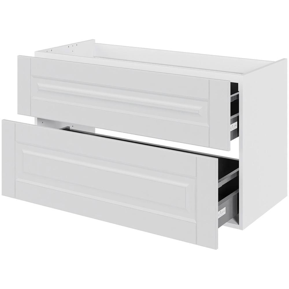 Multi-Living Bad skuffeskab 100 cm med 2 skuffer - fuldudtræk Romantik