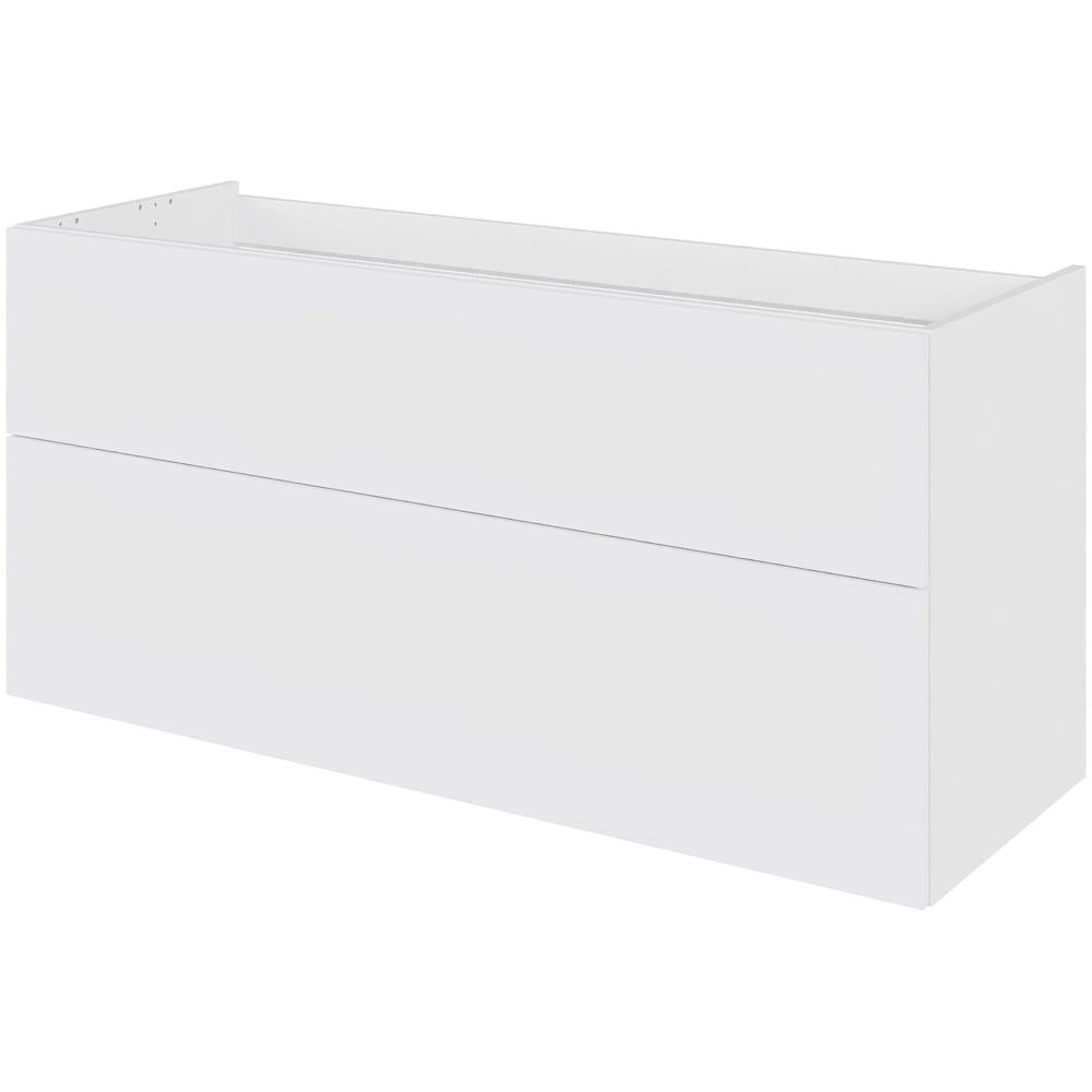 Multi-Living Bad vaskeskab i bredde 120 cm og dybde 44,5 cm med 2 skuffer og fuldudtræk