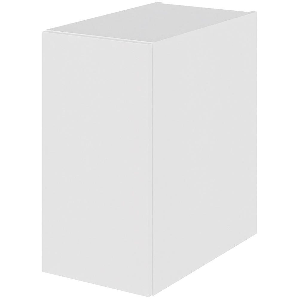 Multi-Living Bad hyldeskab i Bredde: 30 cm og dybde 51cm Malet Hvid Front med 1 låge