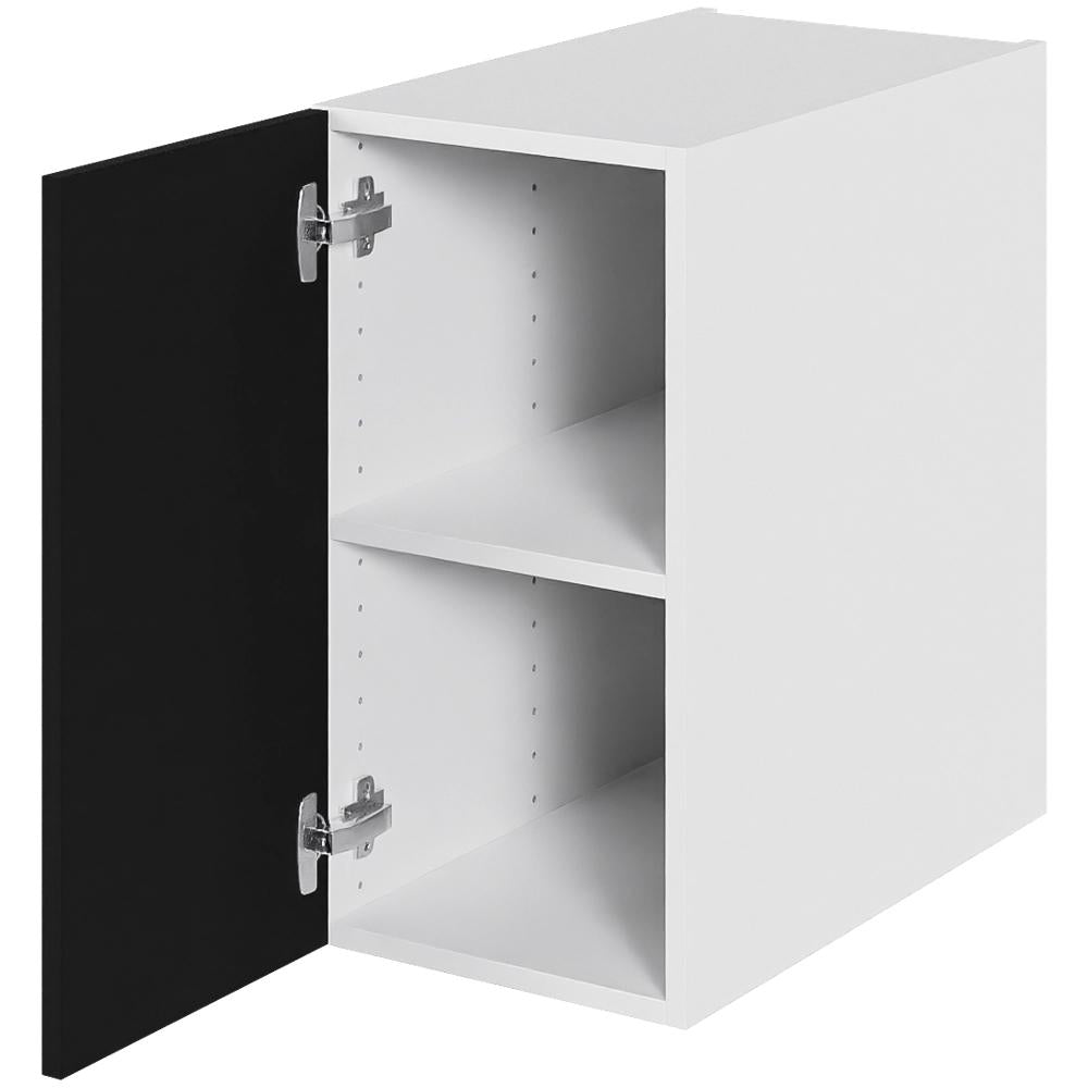 Multi-Living Bad hyldeskab i Cibo Nero med 1 låge - Bredde: 30 cm