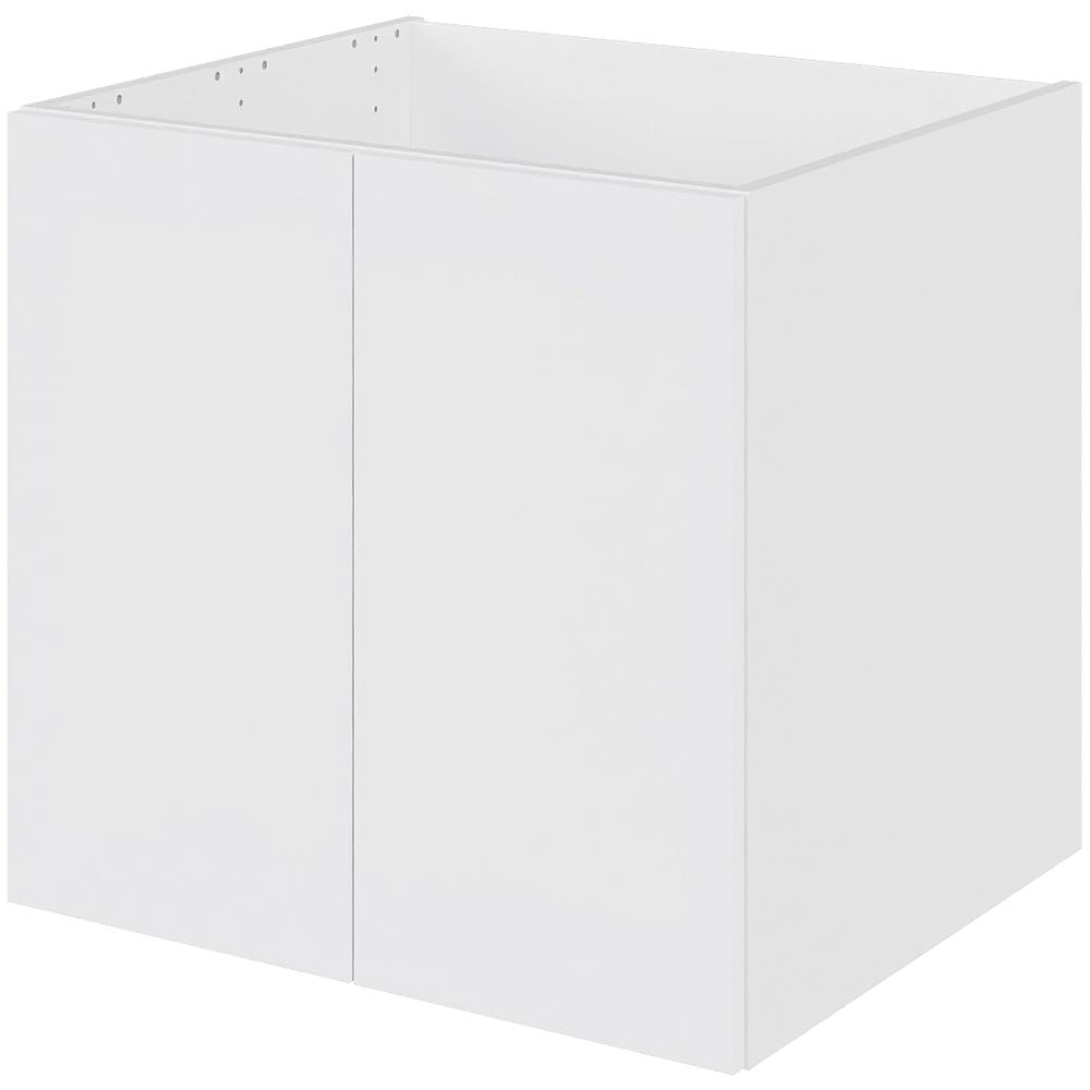 Multi-Living Bad hyldeskab i Bredde: 60 cm og dybde 51cm Hvid Front med 2 låge