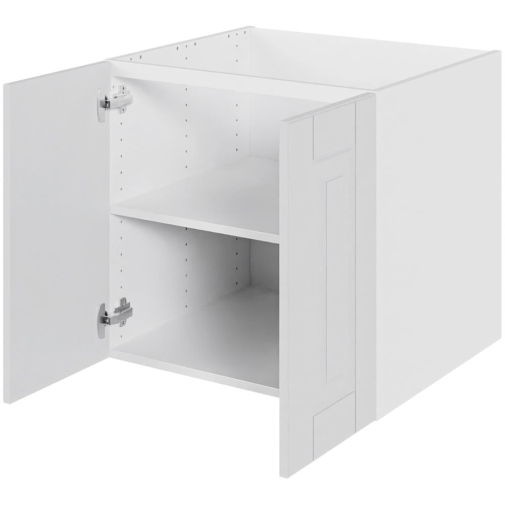 Multi-Living Bad hyldeskab i Bredde: 60 cm og dybde 51cm Romantik med 2 låger