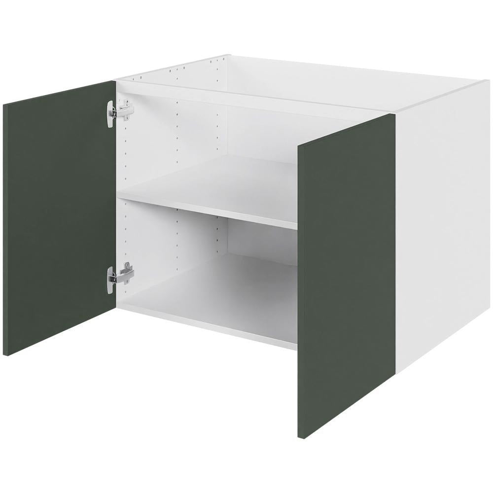Multi-Living HQ Bad Hyldeskab H: 57,6 cm D: 51,0 cm B: 80 cm i Cibo Verde - med låger og hylde