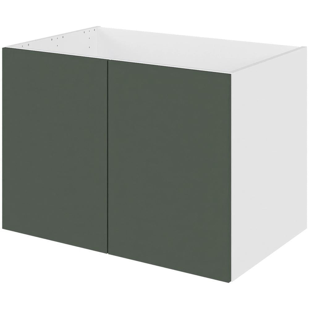 Multi-Living HQ Bad Hyldeskab H: 57,6 cm D: 51,0 cm B: 80 cm i Cibo Verde - med låger og hylde