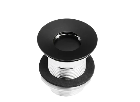 Bundventil med automatisk overløbsfunktion i Mat sort