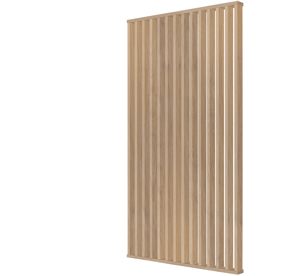 I-Wood Dividewall rumdeler i bredde 1340 mm x højde 3040 mm