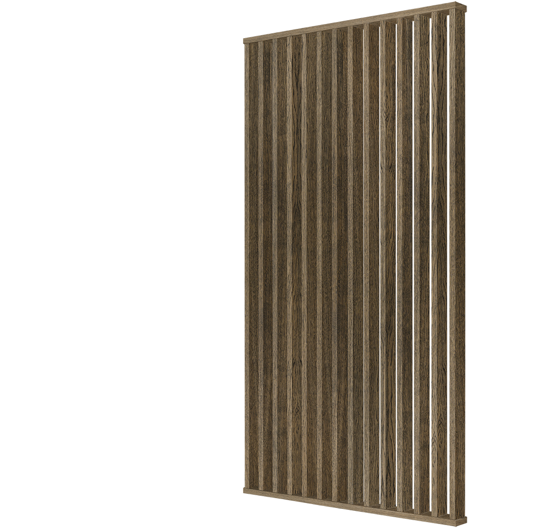 I-Wood Dividewall rumdeler i bredde 1340 mm x højde 3040 mm