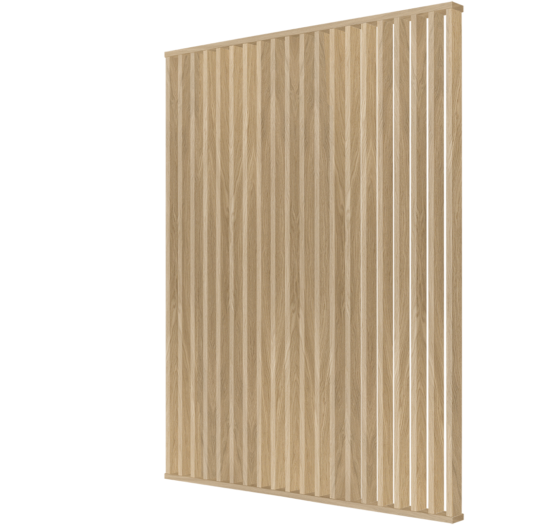 I-Wood Dividewall rumdeler i bredde 1940 mm x højde 3040 mm