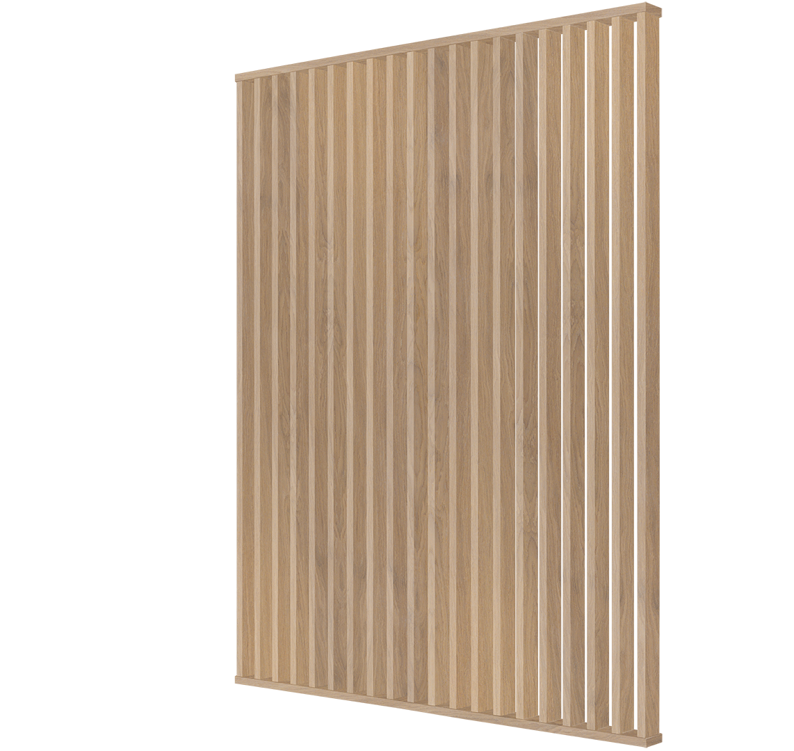 I-Wood Dividewall rumdeler i bredde 1940 mm x højde 3040 mm