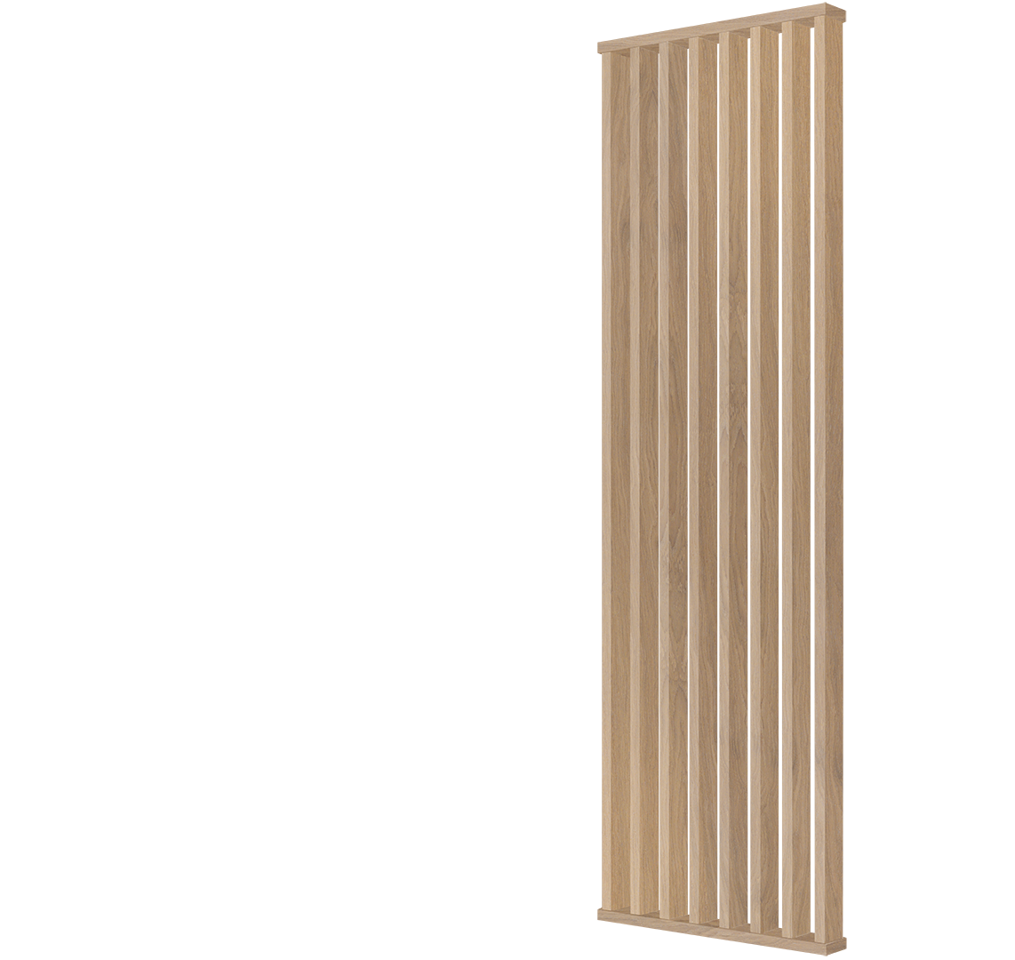 I-Wood Dividewall rumdeler i bredde 740 mm x højde 3040 mm