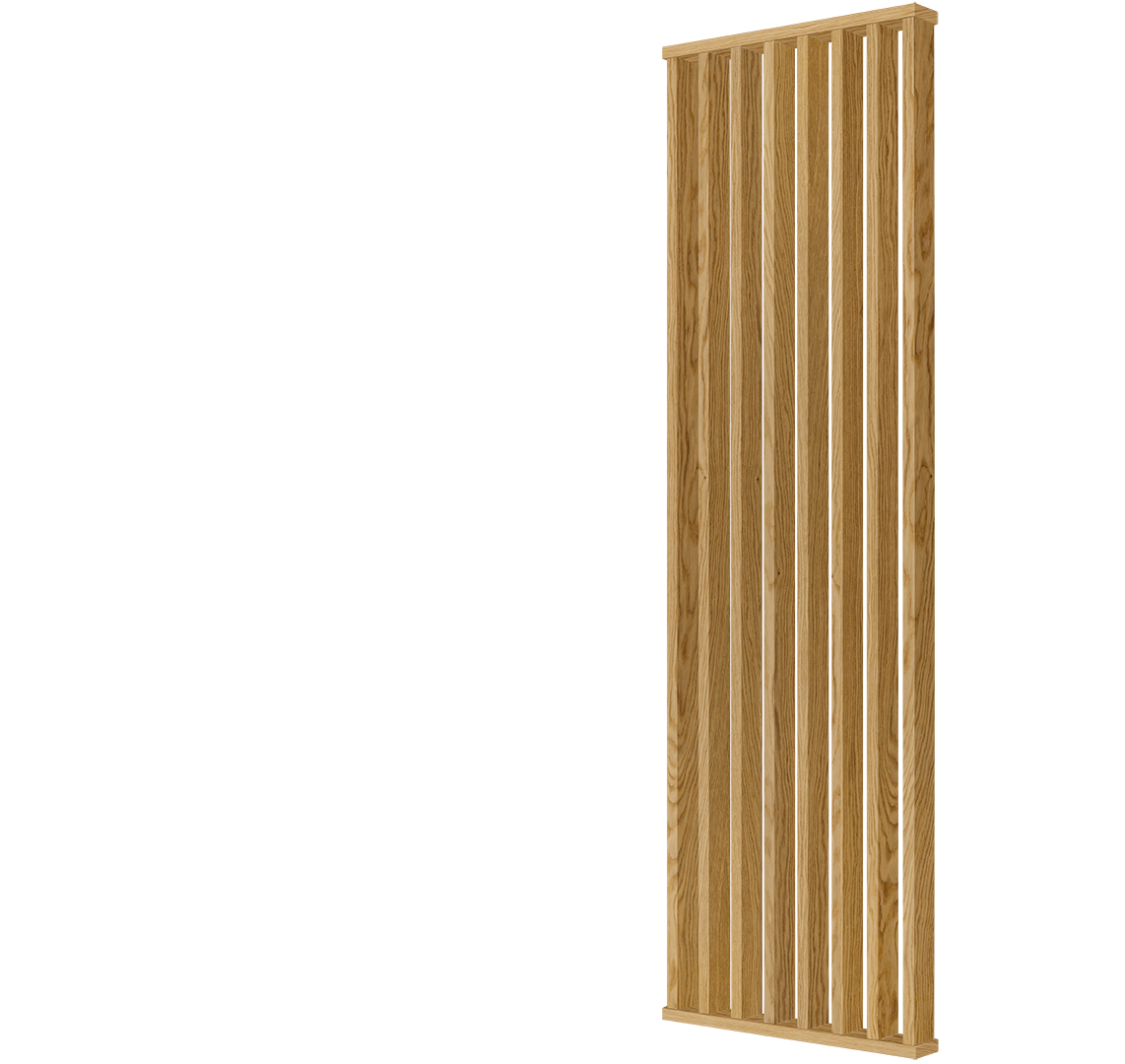 I-Wood Dividewall rumdeler i bredde 740 mm x højde 3040 mm