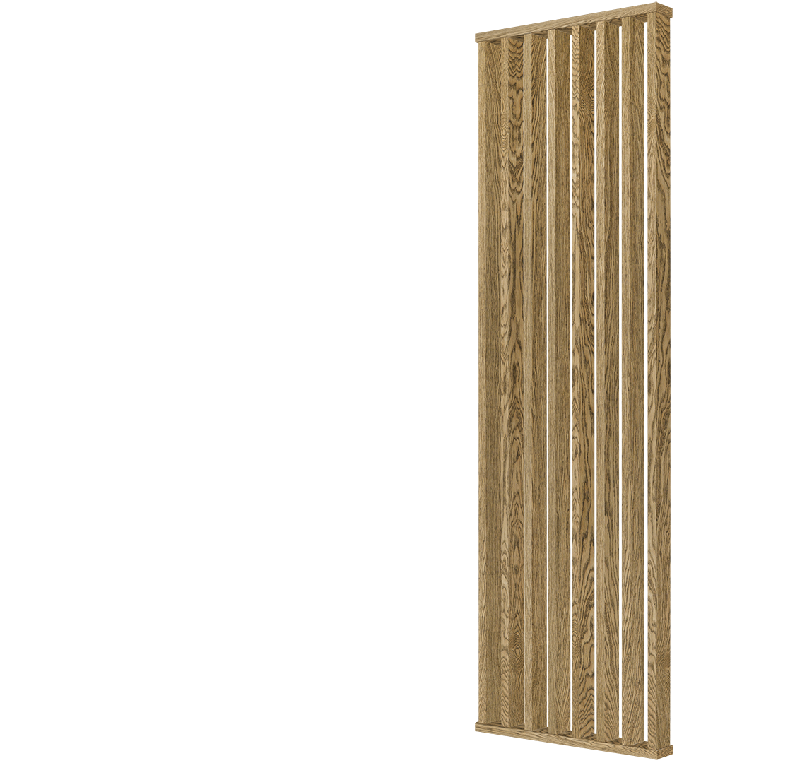 I-Wood Dividewall rumdeler i bredde 740 mm x højde 3040 mm