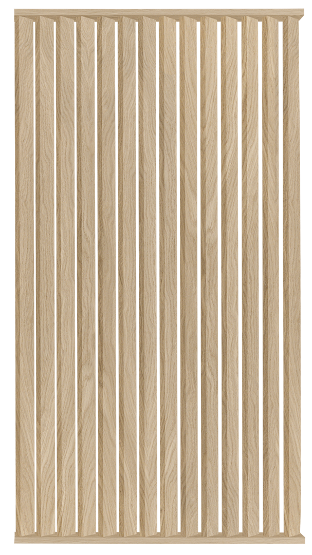 I-Wood DivideWall rumdeler i bredde 1410 mm x højde 3040 mm - vælg oliering