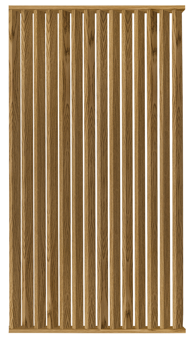 I-Wood DivideWall rumdeler i bredde 1410 mm x højde 3040 mm - vælg oliering