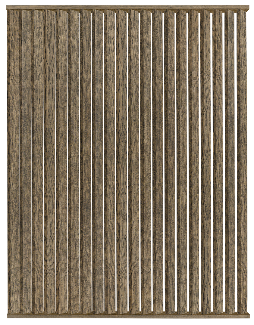 I-Wood DivideWall rumdeler i bredde 2610 mm x højde 3040 mm - vælg oliering