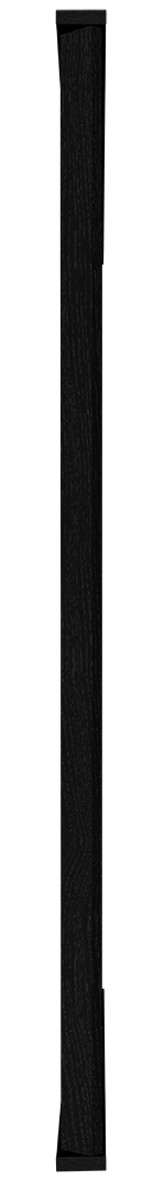 I-Wood DivideWall i sort kerne i sort malet - vælg mellem forskellige mål fra bredde 810 mm til 2610 mm - højde 3040 mm