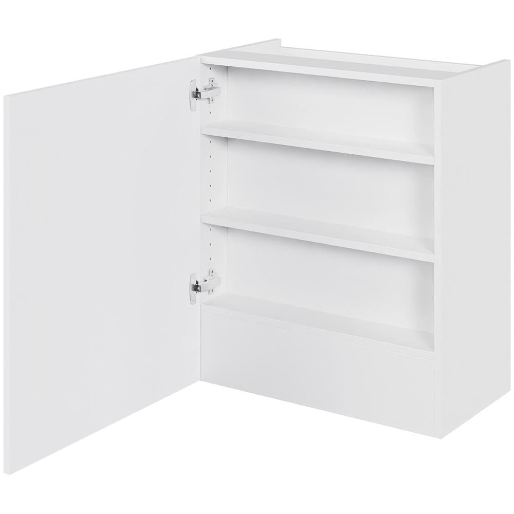 Multi-Living Emhætteskab 60 cm med 2 hylder og låge - vælg hængsling