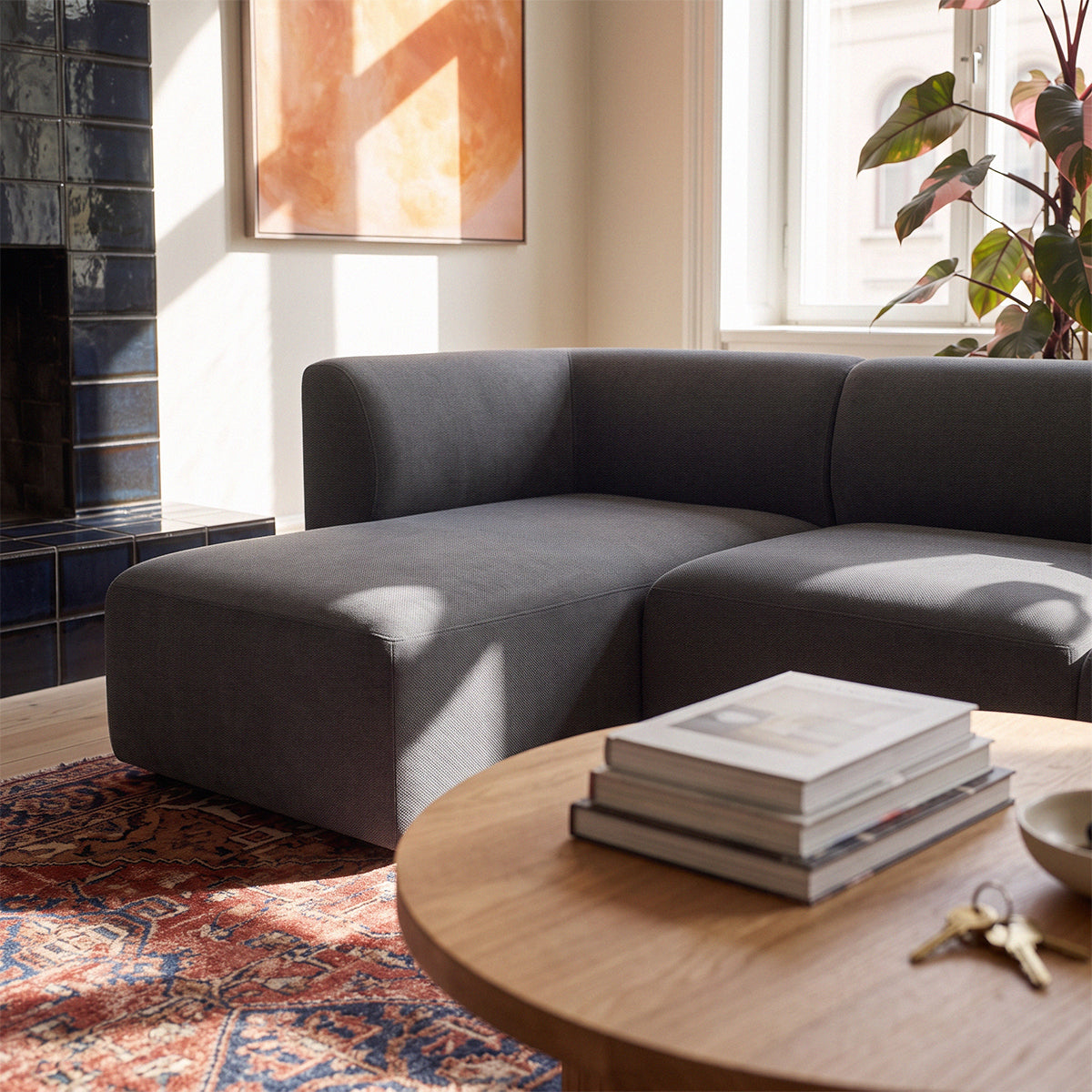 Fjord Sofa - Chaiselong Right Cosmo Slate