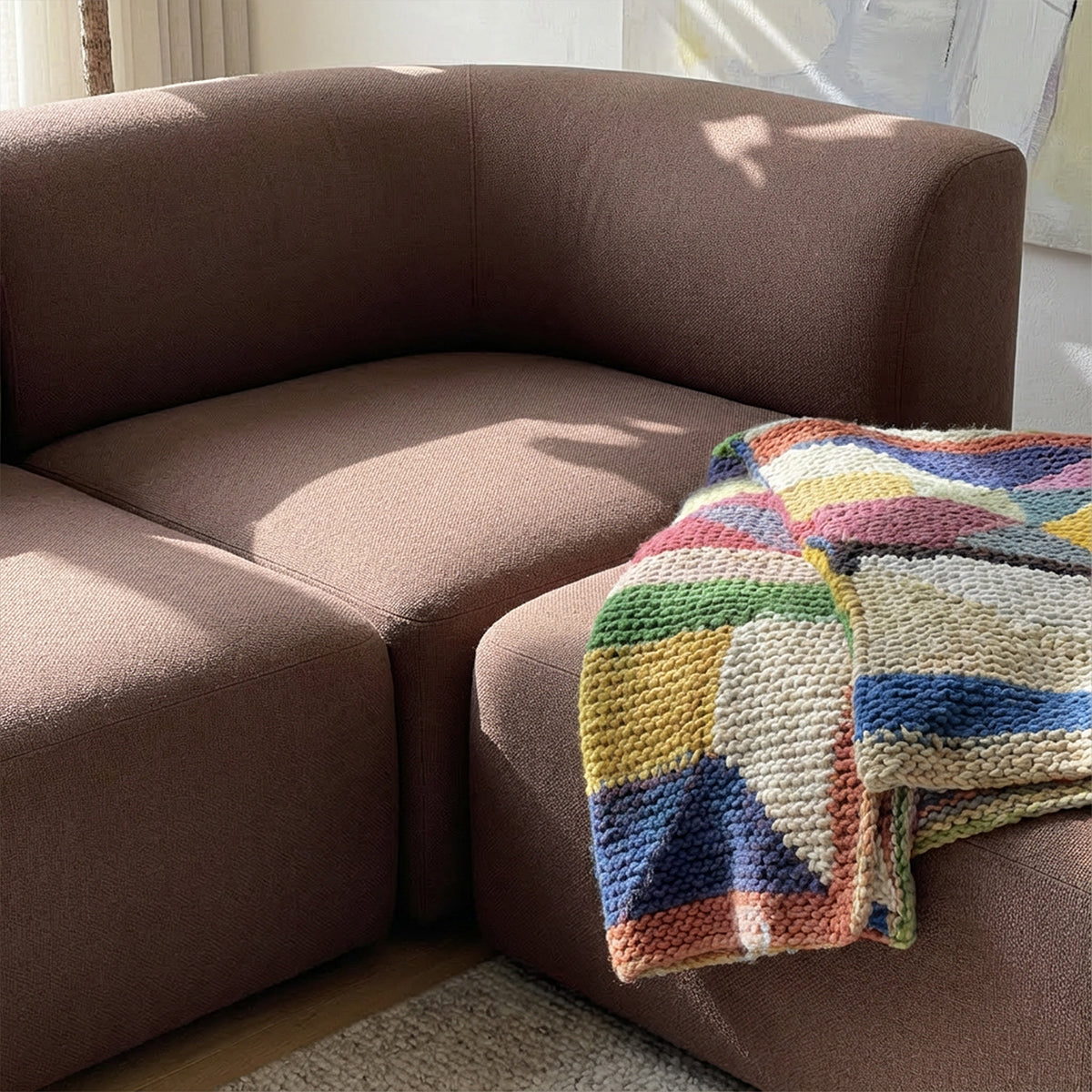 Fjord Sofa - Corner Right Cosmo Clay