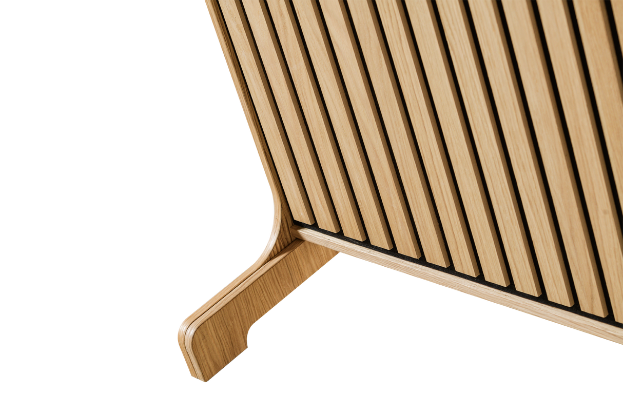 Flexi Wall i forskellige mål - Egetræsfiner klar olie