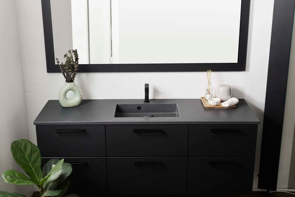 Marmor Sofia vask Mat / blank dybde 50 cm