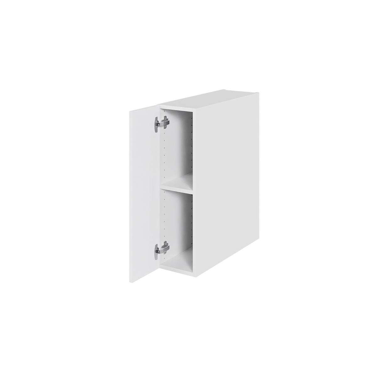 Multi-Living Køkken hyldeskab i Hvid Front H: 70,4 cm D: 60,0 cm - 1 låge inklusiv 1 hylde - Bredde: 20 cm