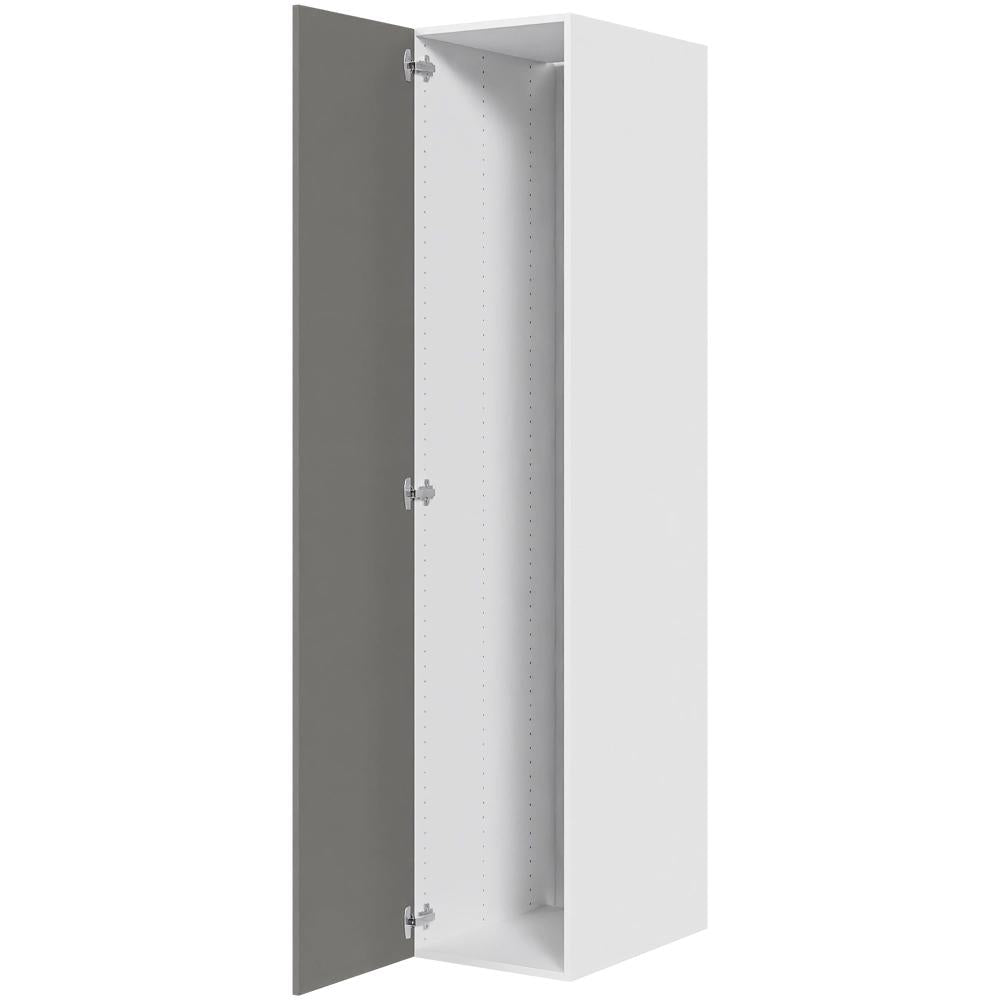 Multi-Living Køkken højskab i Cibo Grigio 128 tomt H: 195,2 cm D: 60,0 cm - 1 låge - Bredde: 40 cm