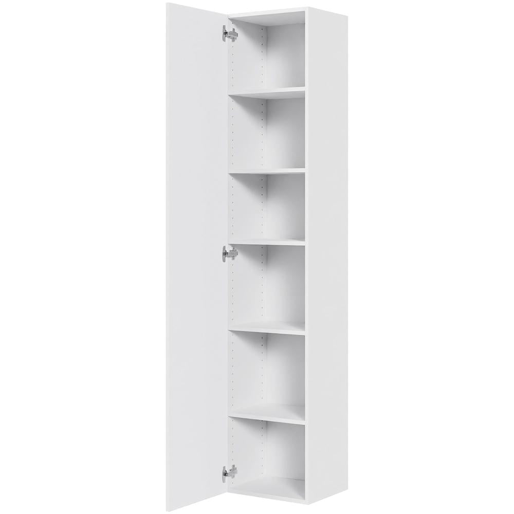 Multi-Living Køkken tilpasningsskab i Hvid Front H: 195,2 cm D: 34,0 cm - Inklusiv 5 hylder i bredde: 40 cm