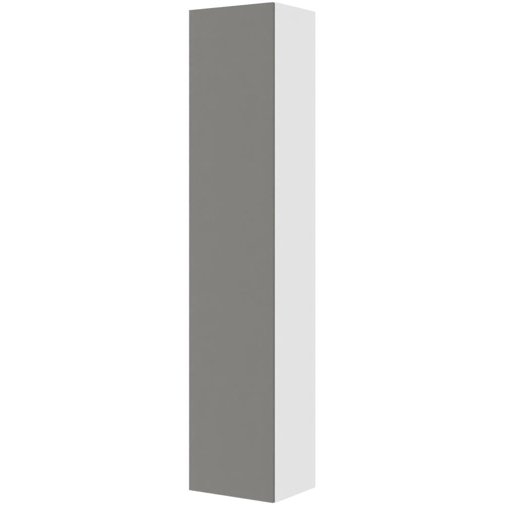 Multi-Living Køkken tilpasningsskab i Cibo Grigio 128 H: 195,2 cm D: 34,0 cm - Inklusiv 5 hylder - Bredde: 40 cm