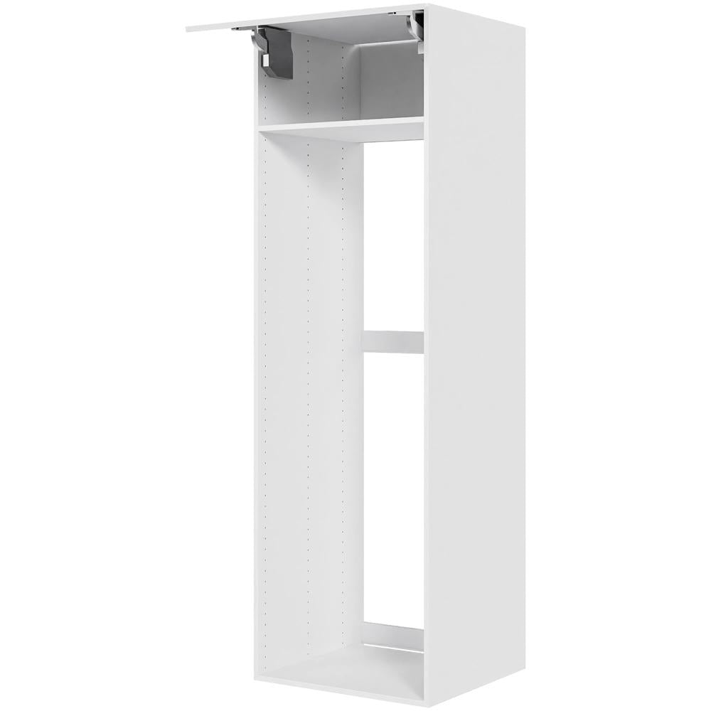 Multi-Living Køkken indbygningsskab i Malet Hvid Front til køl H: 195,2 cm D: 60,0 cm - Toplåge - Bredde: 60 cm