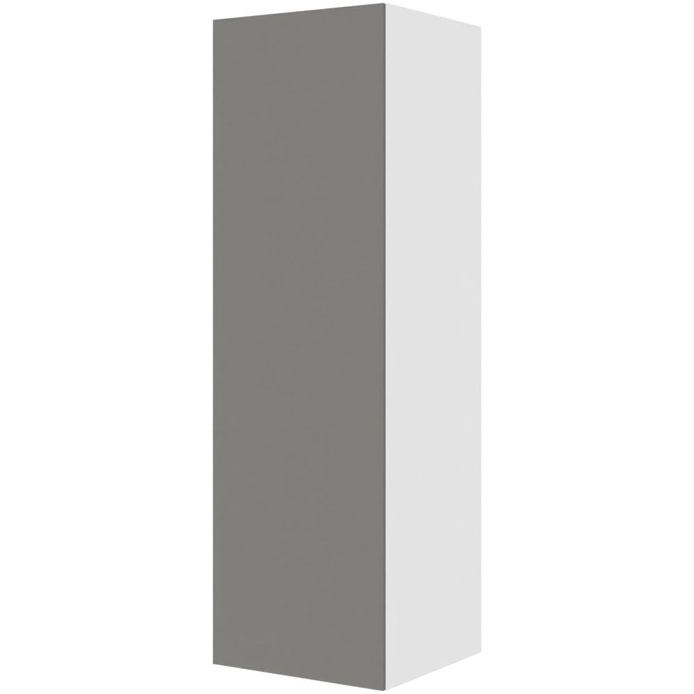 Multi-Living Bøjle/Højskab i Cibo Grigio 128 H: 195,2 cm D: 60,0 cm - Inklusiv 1 hylde samt 1 oval bøjlestang - Bredde: 60 cm