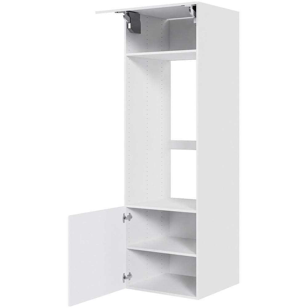 Multi-Living Indbygningsskab til køl 60 cm med toplåge, 3 hylder og 1 låge