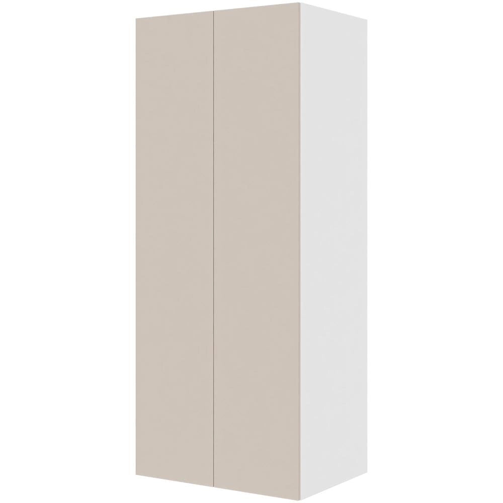 Multi-Living Køkken hyldeskab i Cibo Sabbia 123 H: 195,2 cm D: 60,0 cm - 2 låger inklusiv 4 hylder - Bredde: 80 cm