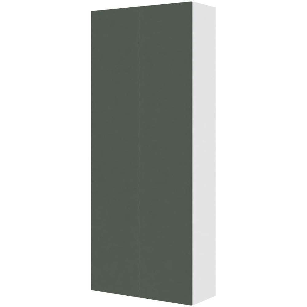 Multi-Living Højskab i Cibo Verde 120 H: 195,2 cm D: 32,0 cm B:80 cm - med 5 hylder og 2 låger