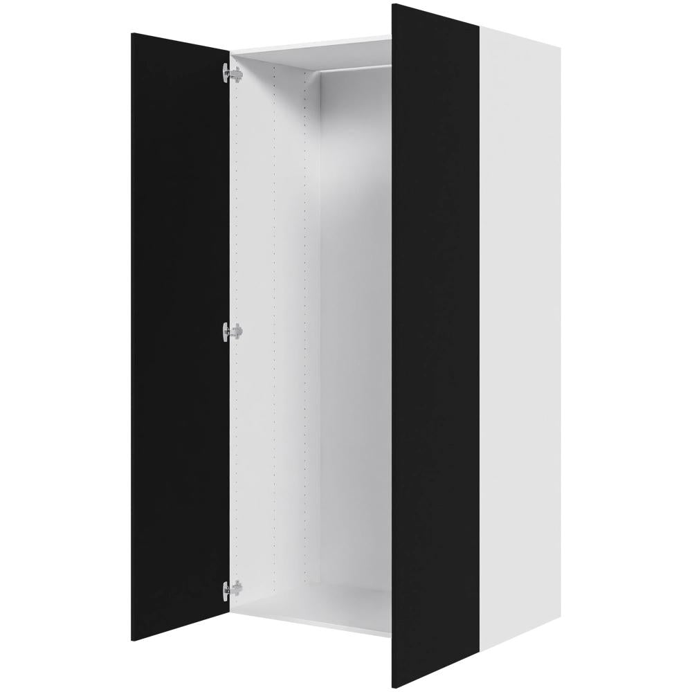 Multi-Living Køkken højskab i Cibo Nero tomt H: 195,2 cm D: 60,0 cm - 2 låger - Bredde: 100 cm