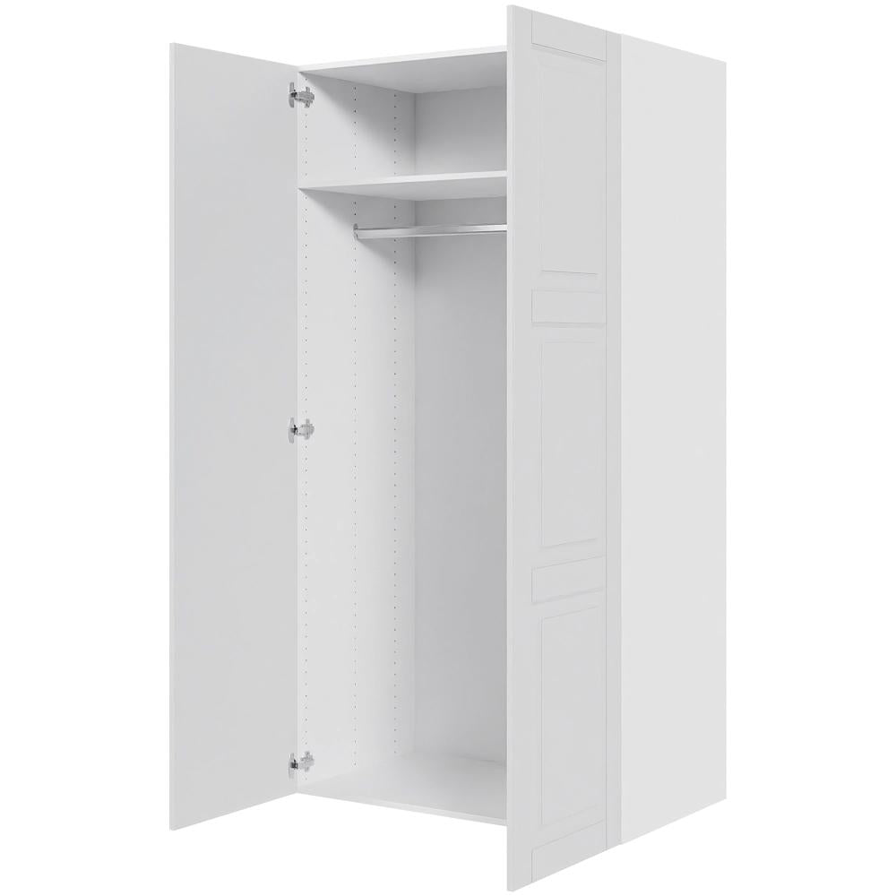 Multi-Living Bøjle/Højskab i Romantik H: 195,2 cm D: 60,0 cm - Inklusiv 1 hylde samt 1 oval bøjlestang - Bredde: 100 cm